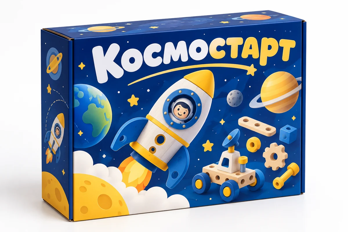 Коробочка для детского конструктора